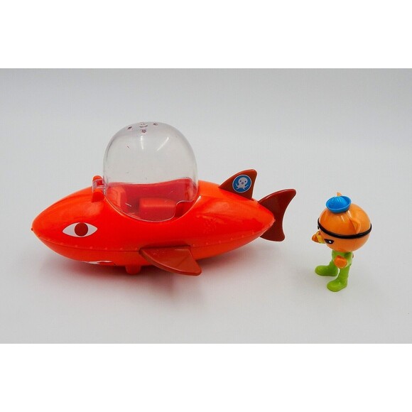 Octonauts Gup B Chomping Action Shark Submarine Vehicle Shark Kwazii Figure 2010 - Picture 5 of 13